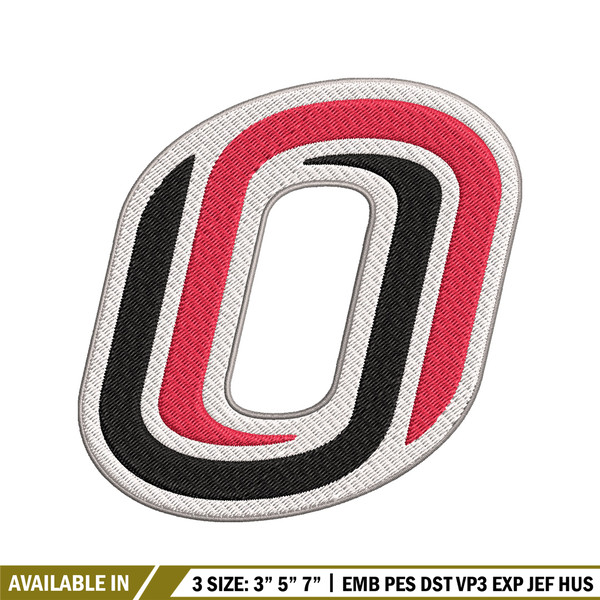 Omaha Mavericks embroidery, Omaha Mavericks embroidery, embroidery file, Sport embroidery, NCAA embroidery..jpg