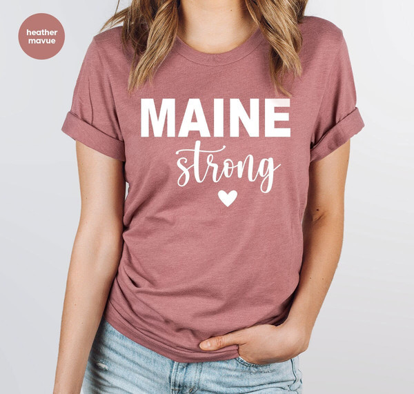 Pray for Maine T-Shirt, Lewiston Strong Shirt, Maine Strong T-Shirt, Pray For Lewiston Maine 2023, Gun Control T-Shirt.jpg