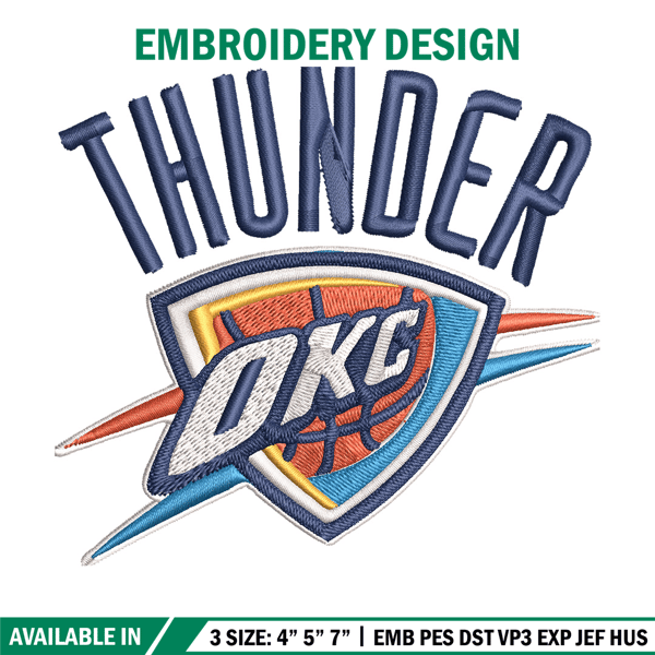 Oklahoma City Thunder logo Embroidery, NBA Embroidery, Sport embroidery, Logo Embroidery, NBA Embroidery design..jpg