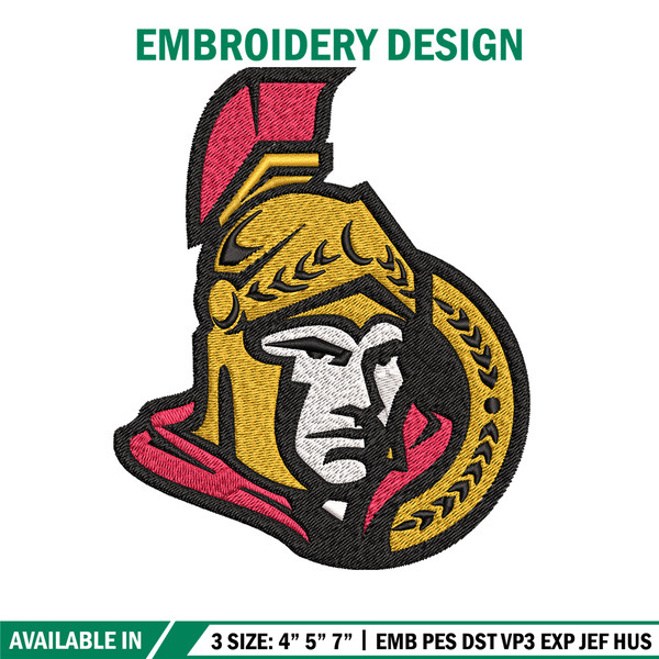 Ottawa Senators logo Embroidery, NHL Embroidery, Sport embroidery, Logo Embroidery, NHL Embroidery design..jpg