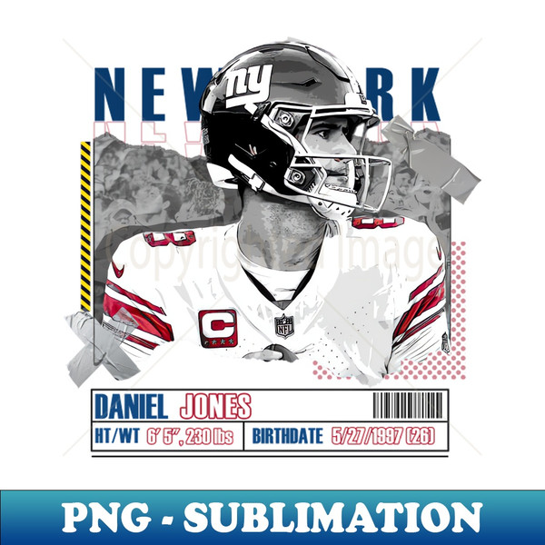 AI-20231027-2037_Daniel Jones Football Paper Poster Giants 10 6699.jpg