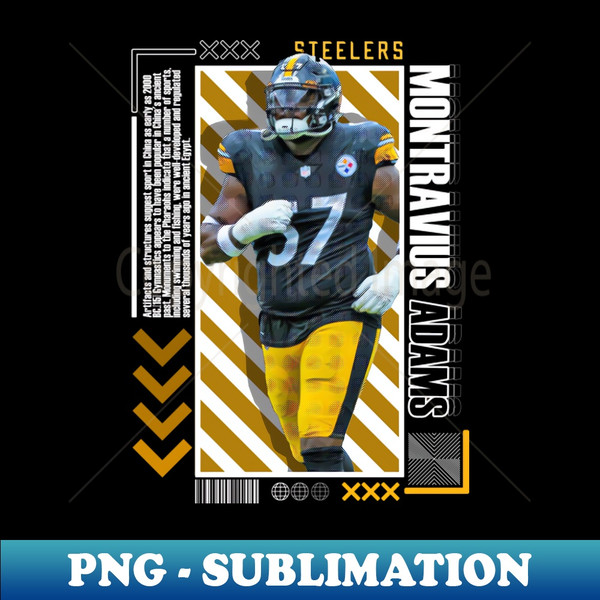 BM-20231027-6122_Montravius Adams Football Paper Poster Steelers 9 8156.jpg