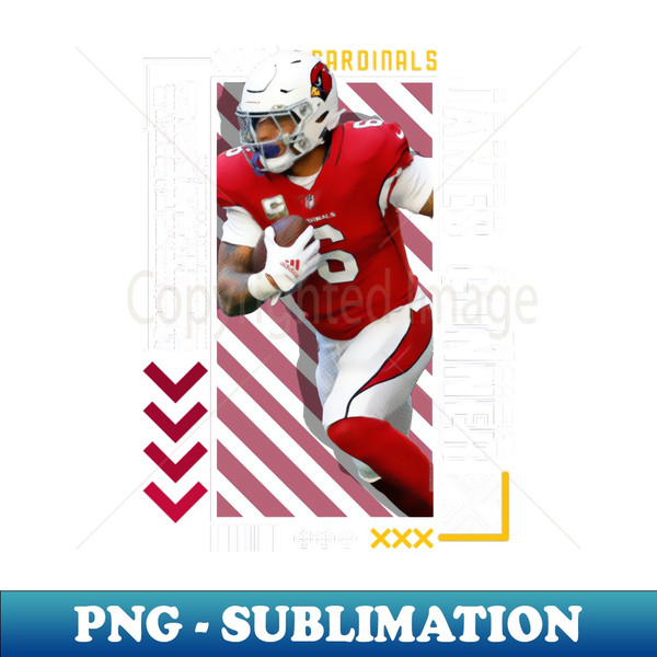 CT-20231027-4506_James Conner Football Paper Poster Cardinals 9 8294.jpg