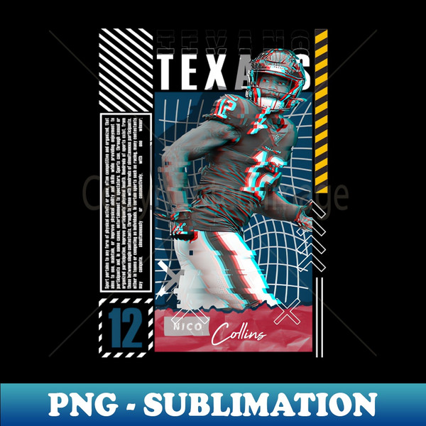FH-20231027-6427_Nico Collins Football Paper Poster Texans 8 5418.jpg