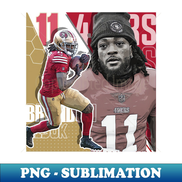 FV-20231027-1082_Brandon Aiyuk Football Paper Poster 49ers 7 4331.jpg