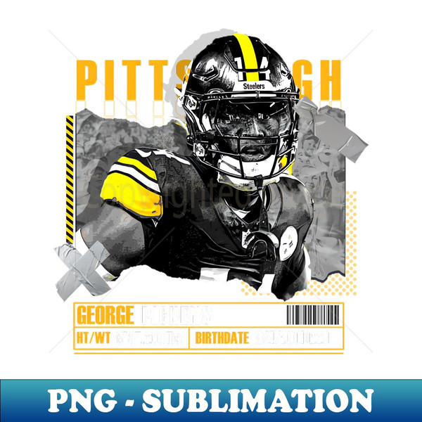 NN-20231027-3299_George Pickens Football Paper Poster Steelers 10 7917.jpg