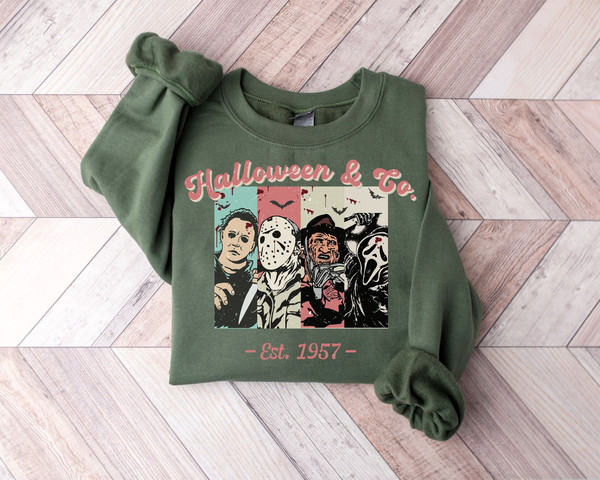 Halloween & Co PNG, Retro Halloween PNG, Horror movie Halloween Png, Sublimation PNG, Halloween png,  Halloween Shirt png, Sublimation, Png - 1.jpg