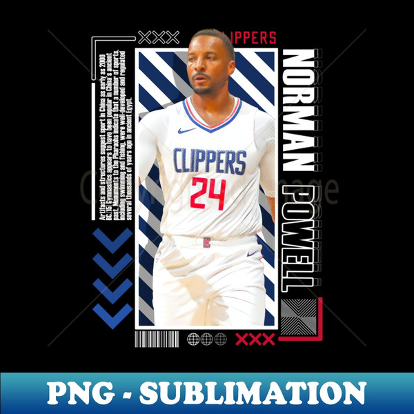 ZL-20231027-6514_Norman Powell basketball Paper Poster Clippers 9 1952.jpg