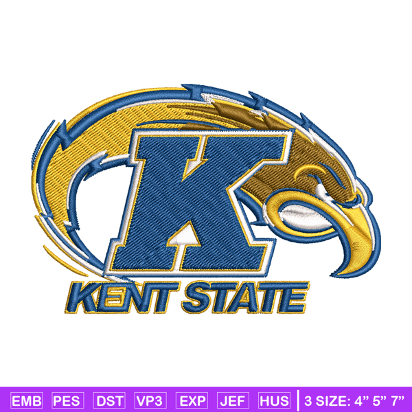 Kent State Golden Flashes embroidery design, Kent State Golden Flashes embroidery, Sport embroidery, NCAA embroidery..jpg