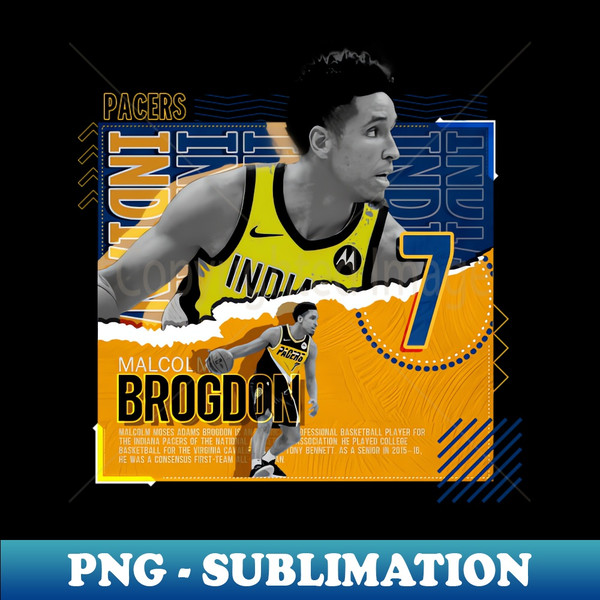 NT-20231027-5828_Malcolm Brogdon Basketball Paper Poster Pacers 2705.jpg