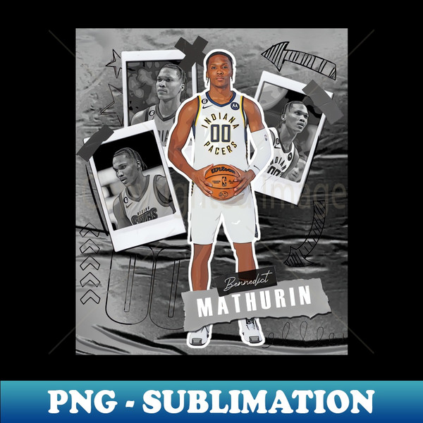 YH-20231027-812_Bennedict Mathurin Basketball Paper Poster Pacers 5 5503.jpg