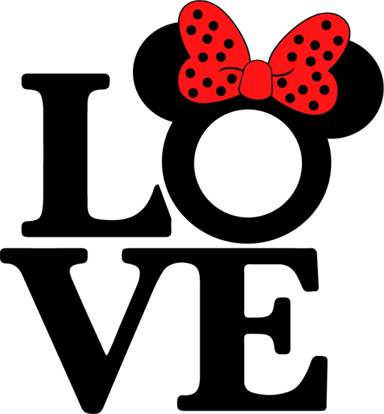 Love Disney Svg, Mickey minine Svg, Mickey heat Svg, Disney - Inspire ...
