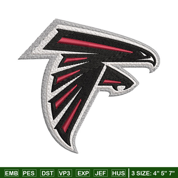 Atlanta Falcons logo Embroidery, NFL Embroidery, Sport embroidery, Logo Embroidery, NFL Embroidery design.jpg