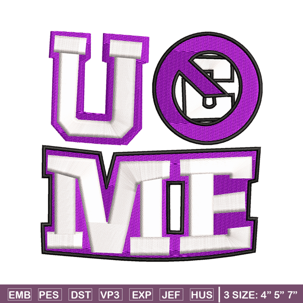 Logo John Cena Uc Me embroidery design, Logo embroidery, logo design, embroidery file, logo shirt, Digital download..jpg