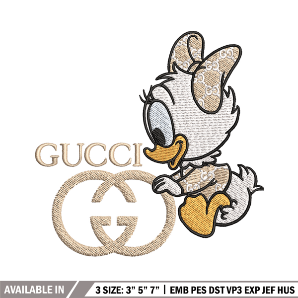 Duck baby Embroidery Design, Gucci Embroidery, Embroidery File, Logo shirt, Sport Embroidery, Digital download.jpg