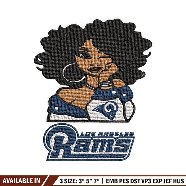 Los Angeles Rams embroidery design, NFL girl embroidery, Los Angeles Rams embroidery, NFL embroidery.jpg