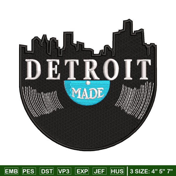 Detroit Made embroidery design, Detroit Made embroidery, logo design, embroidery file, logo shirt, Digital download..jpg
