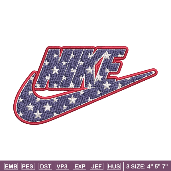 Nike Star Embroidery Design, Brand Embroidery, Nike Embroidery, Embroidery File, Logo shirt,Digital download.jpg