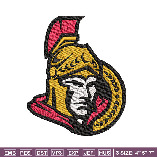 Ottawa Senators logo Embroidery, NHL Embroidery, Sport embroidery, Logo Embroidery, NHL Embroidery design..jpg