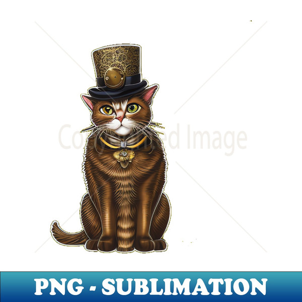 BU-20231028-11582_Vintage Steampunk Cat in Top Hat Design 7473.jpg