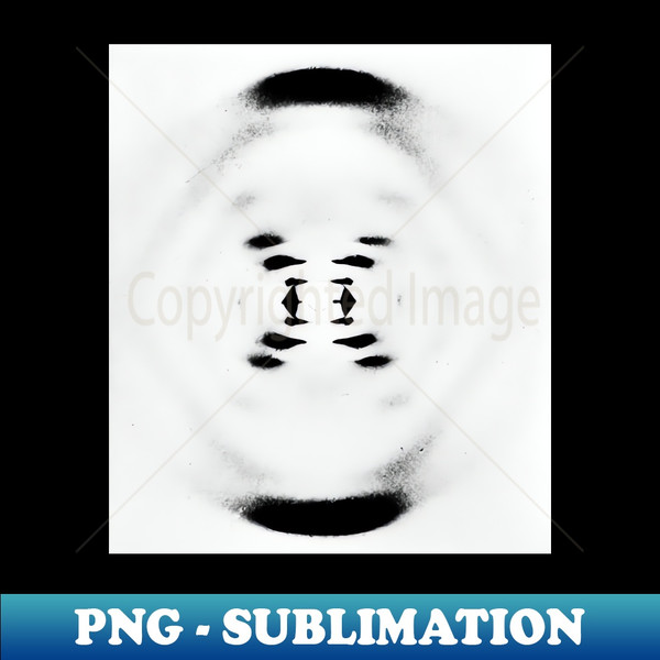 ZJ-20231028-8981_Rosalind Franklins B-Form x-ray of DNA 1952 Diffraction Photo 4889.jpg