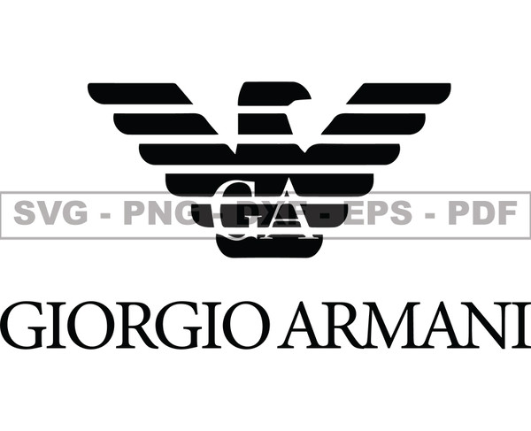 Armani Logo SVG, giorgio armani PNG, Armani Exchange Logo SV