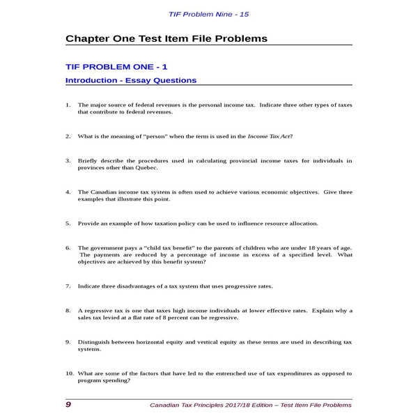 CANADIAN TAX PRINCIPLES, TEST ITEMS PROBLEMS – CHAPTERS 1 TO 10-1-10_00010.jpg