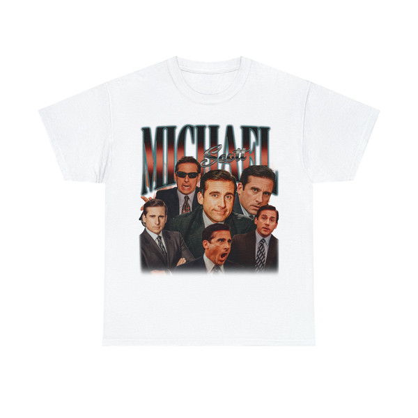 Limited Michael Scott Vintage T-Shirt, Graphic Unisex T-shirt, Retro 90's Fans Homage T-shirt, Gift For Women and Men - 7.jpg