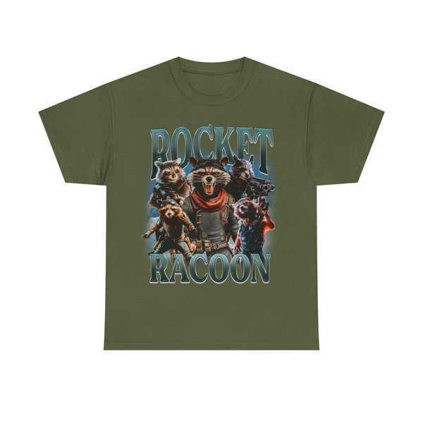 Limited Rocket Racoon Guardian Of The Galaxy Vintage T-Shirt, Graphic Unisex T-shirt, Retro 90's Fans Homage T-shirt, Gift For Women and Men - 4.jpg