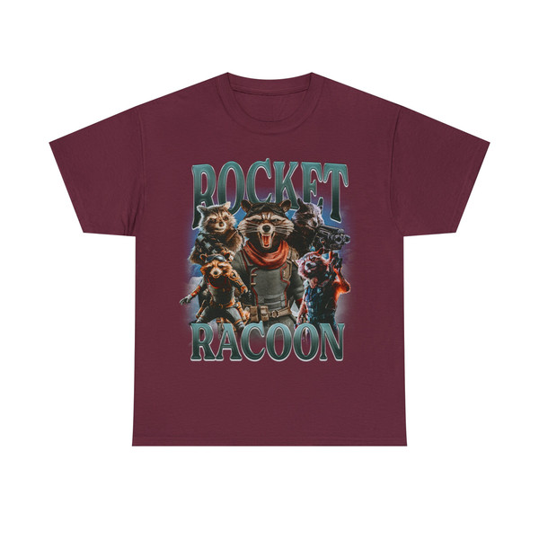 Limited Rocket Racoon Guardian Of The Galaxy Vintage T-Shirt, Graphic Unisex T-shirt, Retro 90's Fans Homage T-shirt, Gift For Women and Men - 6.jpg