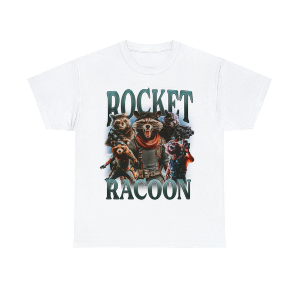 Limited Rocket Racoon Guardian Of The Galaxy Vintage T-Shirt, Graphic Unisex T-shirt, Retro 90's Fans Homage T-shirt, Gift For Women and Men - 8.jpg