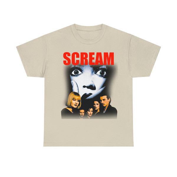 Limited SCREAM Vintage T-Shirt, Graphic T-shirt, Retro 90's SCREAM Fans Homage T-shirt, Gift For Women and Men - 8.jpg