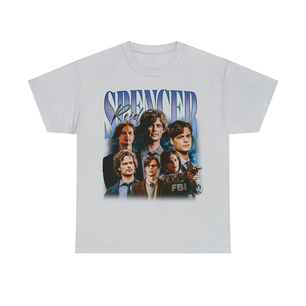 Limited Spencer Reid Vintage T-Shirt, Graphic Unisex T-shirt, Retro 90's Fans Homage T-shirt, Gift For Women and Men - 3.jpg