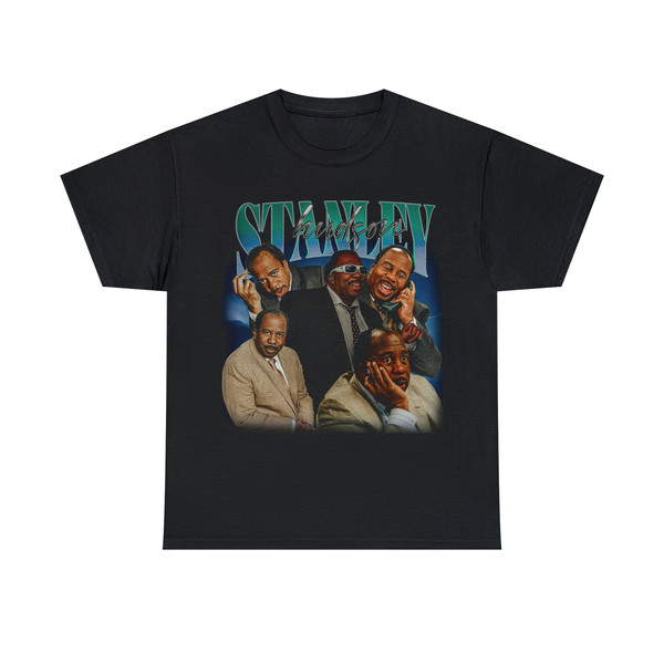 Limited Stanley Hudson Vintage T-Shirt, Graphic Unisex T-shirt, Retro 90's Stanley Hudson Fans Homage T-shirt, Gift For Women and Men - 3.jpg