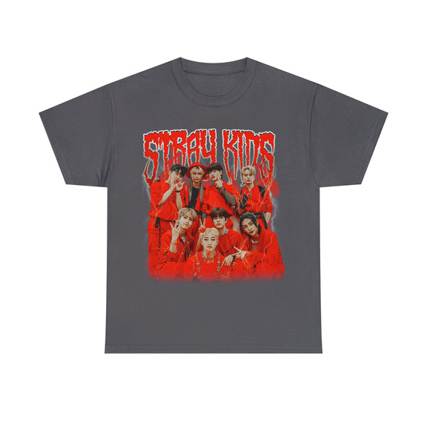 Limited Stray Kids Heavy Metal T-Shirt, Graphic Unisex T-shirt, Retro 90's Kpop Fans Homage T-shirt, Gift For Women and Men - 5.jpg