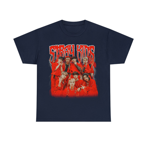 Limited Stray Kids Heavy Metal T-Shirt, Graphic Unisex T-shirt, Retro 90's Kpop Fans Homage T-shirt, Gift For Women and Men - 7.jpg