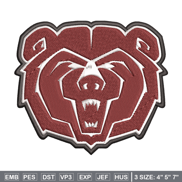 Missouri State Bears embroidery, Missouri State Bears embroidery, Football embroidery, Sport embroidery, NCAA embroidery.jpg