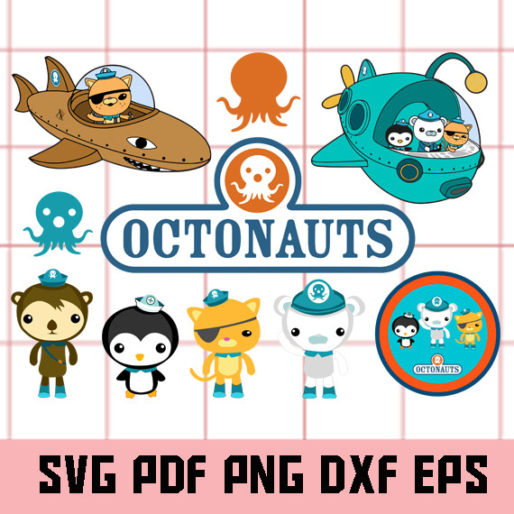 Octonauts SVG, Octonauts Png, Octonauts Eps, Octonauts Dxf, - Inspire ...