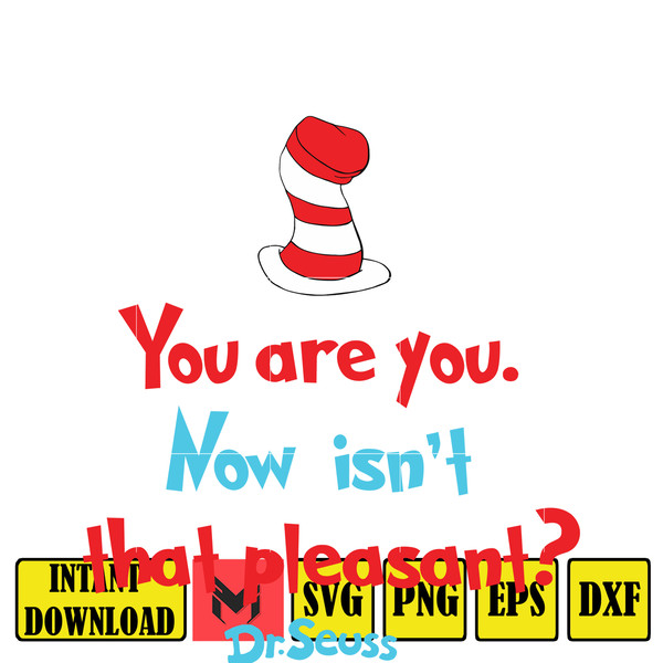 Dr Seuss Svg Layered Item, Dr. Seuss Quotes Cat In The Hat Svg Clipart, Cricut, Digital Vector Cut File, Cat And The Hat (102).jpg