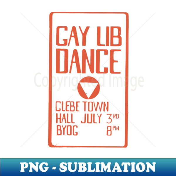 EA-20231101-8294_Gay Lib Dance Vintage Australian Gay Liberation Poster 9208.jpg