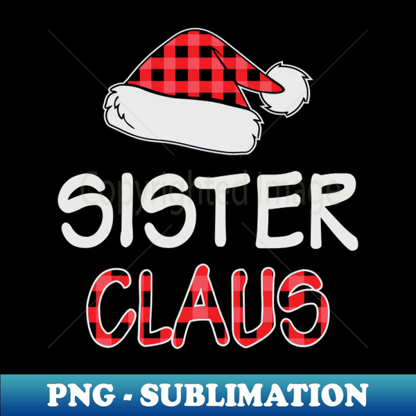IS-20231102-13073_Red Plaid Santa Hat Sister Claus Matching Family Christmas Gift 2702.jpg