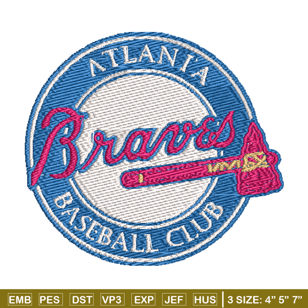 Atlanta Braves logo embroidery design, logo sport embroidery, baseball embroidery, logo shirt, MLB embroidery (38).jpg