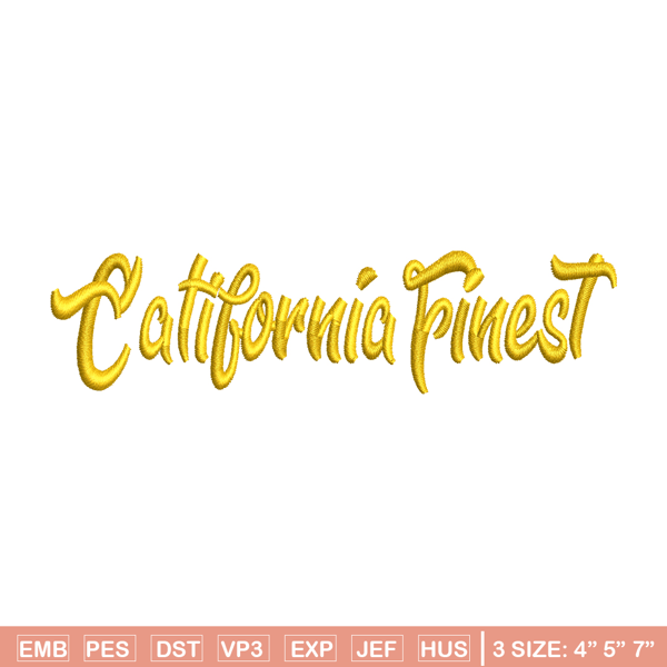 California Finest embroidery design, California Finest embroidery, logo design, embroidery file, Digital download..jpg