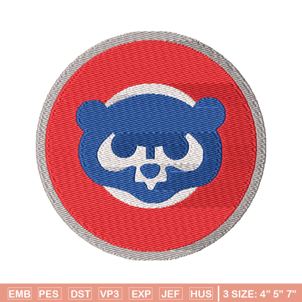 Chicago Cubs Logo embroidery design, logo sport embroidery, baseball embroidery, logo shirt, MLB embroidery. (12).jpg