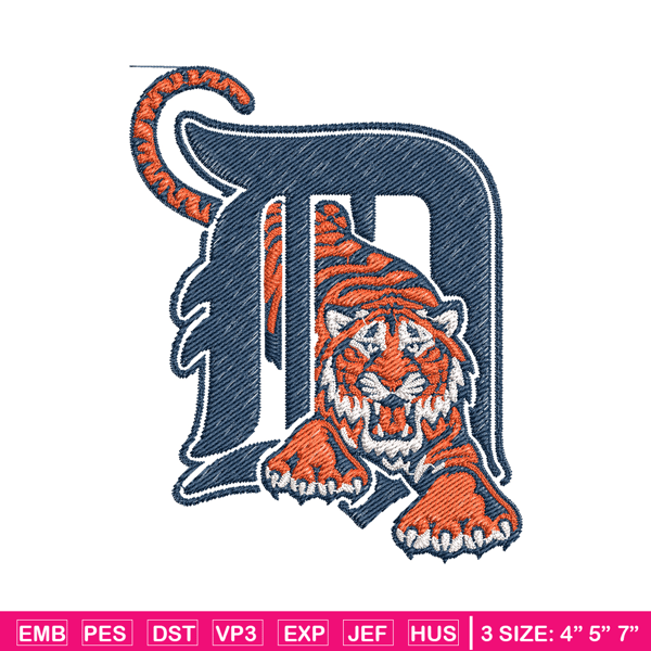 Detroit Tigers Logo embroidery design, logo sport embroidery, baseball embroidery, logo shirt, MLB embroidery. (22).jpg