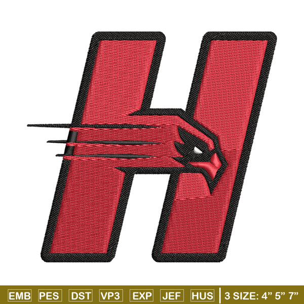 Hartford Hawks embroidery design, Hartford Hawks embroidery, logo Sport, Sport embroidery, NCAA embroidery..jpg