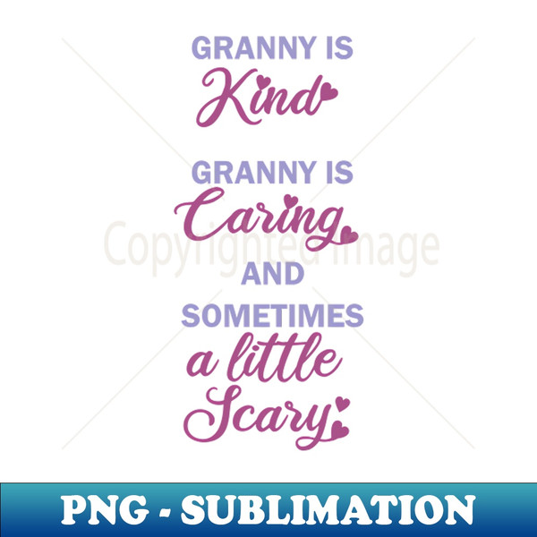 WG-20231103-9433_Granny is Kind Caring Scary Mothers Day Birthday Gifts 1282.jpg