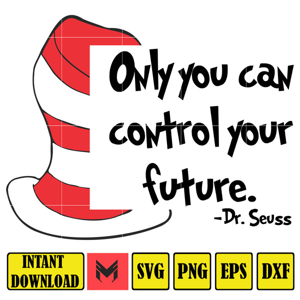 Dr Seuss Svg Layered Item, Dr. Seuss Quotes Cat In The Hat Svg Clipart, Cricut, Digital Vector Cut File, Cat And The Hat (153).jpg