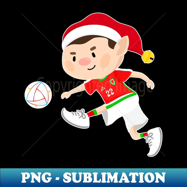 KE-20231104-17456_Wales football Christmas elf Football World Cup soccer 7704.jpg