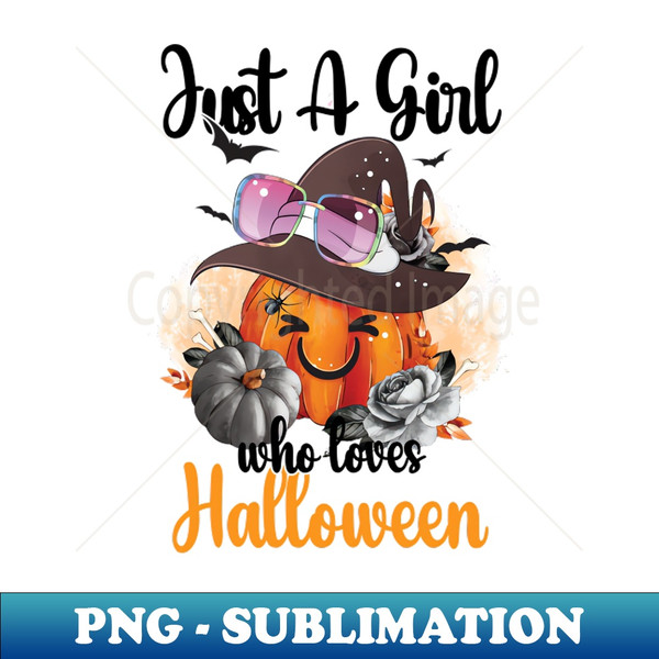 JZ-20231106-5364_Cute Just A Girl Who Loves Halloween Witch Hat Broom Gift Idea 8031.jpg